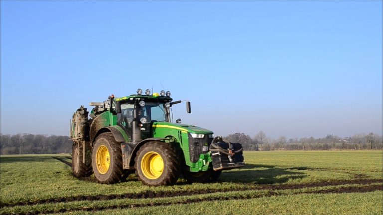 John Deere 8370R + SamsonPG 27II + Samson 36M