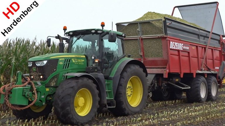 Mais 2016 | New Holland FR9050 | John Deere 6210R + 7530 | Staphorst | Timmerman | Jan van den Hardenberg