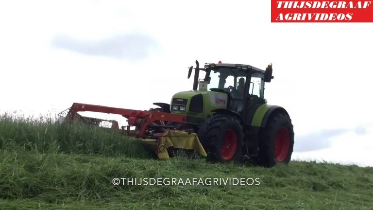 Grass mowing 2017| Lagerweij Renswoude | Claas Ares 816 z | Putten