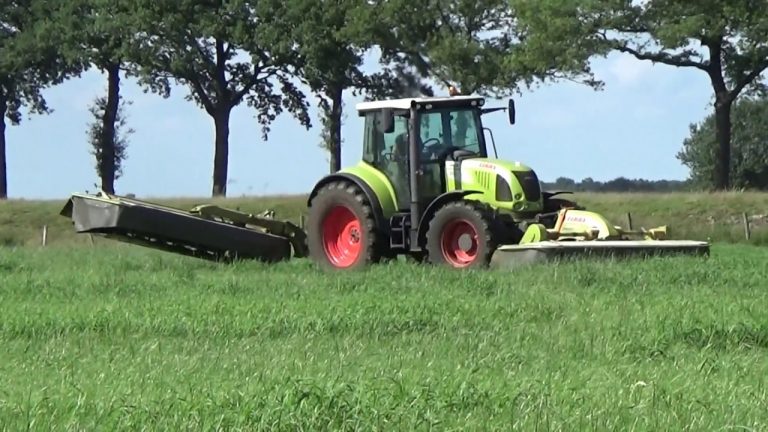 CLAAS ARION 630 CLAAS 3200 FC DISCO CLAAS 3500C DISCO CONTOUR GRAS MAAIEN 2017