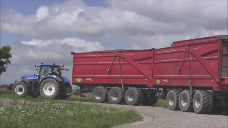New Holland and transport to Jordberga gas production
