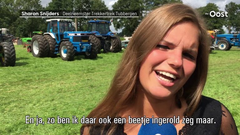 Sharon Snijders uit Geesteren Miss December: is alles behalve een stereotype boerendochter, maar dol op Trekkertrek