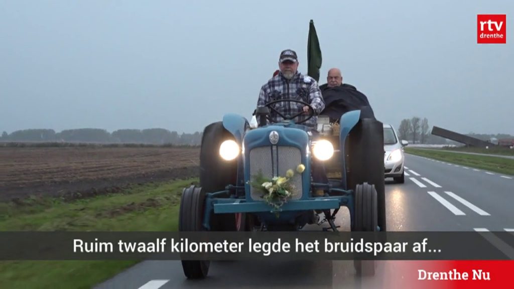 Trouwen doe je in stijl met je ford dexta!