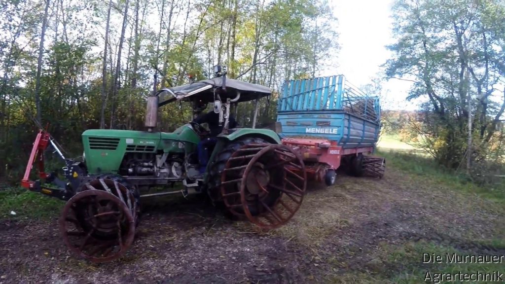 Deutz op erg nat grasland #genieten!