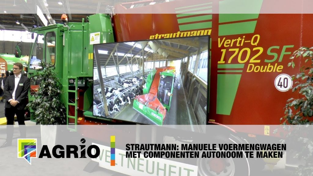 volledig zelf voerende Voermengwagen op de agritechnica l Traditioneel
