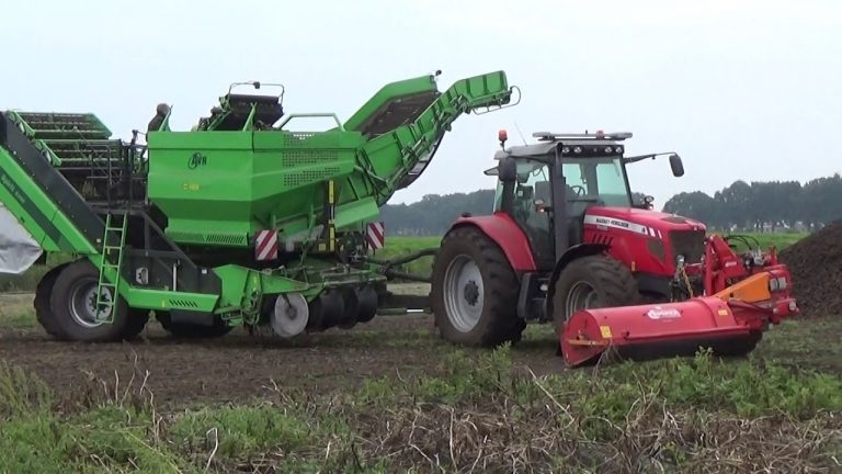 AARDAPPELEN ROOIEN 2017 MASEY FERGUSON 7480 AVR SPIRIT 6200 MASSEY FERGUSON 7615