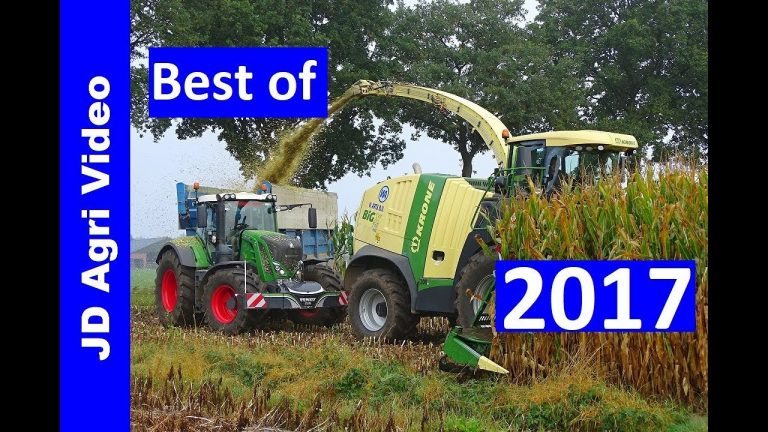 Best of 2017/Mais hakselen/Harvesting maize/Maishäckseln/Chopping corn
