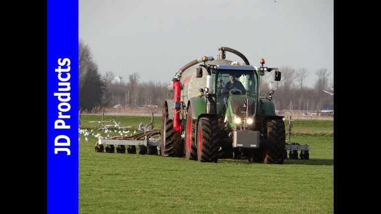 Fendt 722/Slootsmid/Mest injecteren/Injection slurry/Gülle ausbringen/Frens/Hulshorst/NL