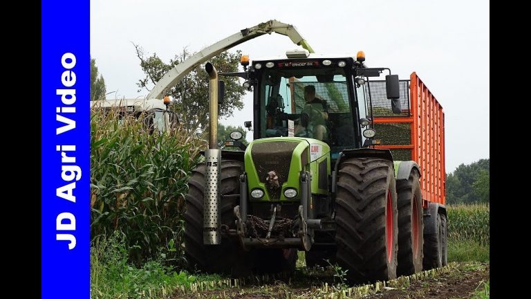 Mais hakselen 2017/Claas Jaguar 870/Xerion/M Verhoef/Harvesting maize/Maisernte/Nijkerk
