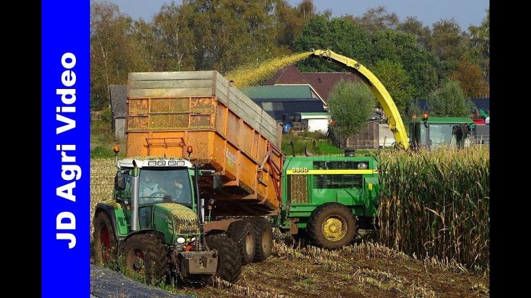 Mais hakselen 2017/John Deere 6850/Fendt/Werklust/Bloemendaal/Harvesting maize/Maishäckseln