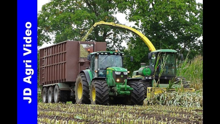 Mais hakselen 2017/John Deere 6950/Stormschade/Dekker/Harvesting maize/Maishäckseln/Putten