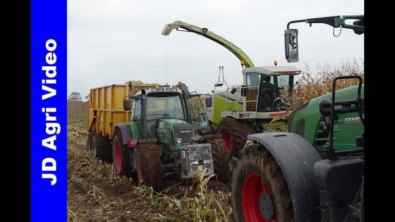 Modderen in de mais 2017/Stuck in the mud/Claas Jaguar 860/ten Hove/Maishäckseln