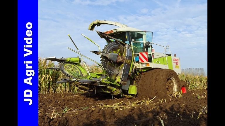 Modderen in de mais 2017/Stuck in the mud extreme/Claas Jaguar 860/Tessemaker/Maishäckseln