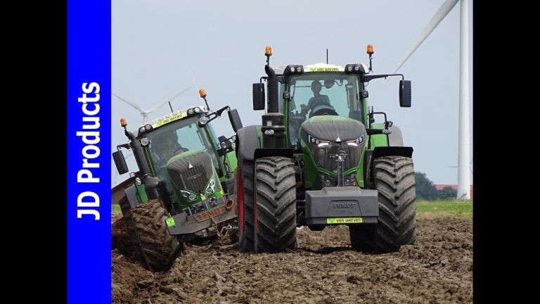 NEW!/Fendt 1050+939 S4/van Werven/Deep ploughing/Diepploegen/Tiefpflügen/900 PK HP