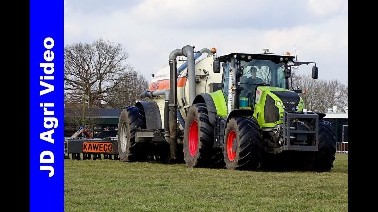 2018/Claas Axion 830/Mest injecteren/Doornewaard/Injection slurry/Gülle ausbringen/Oosterwolde