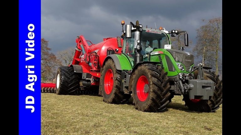 2018/NEW/Fendt 724+828/mest injecteren/v/d Hardenberg/Injection slurry/Gülle ausbringen/Elspeet
