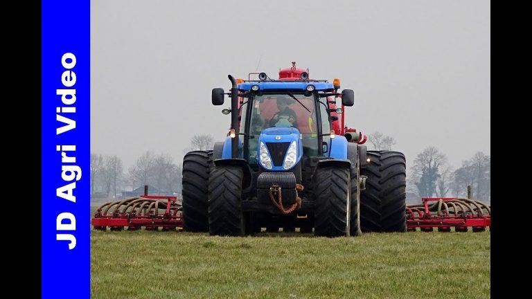 2018/New Holland T7.220/Mest injecteren/Rozeboom/Injection slurry/Gülle ausbringen/t Harde
