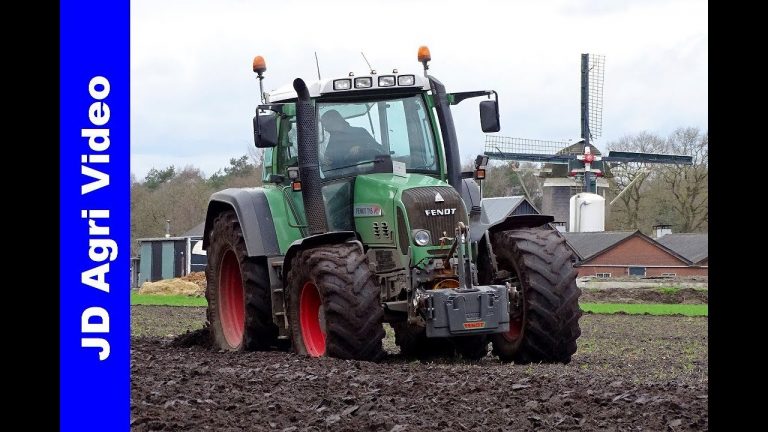 Fendt 716/Ploegen/Ploughing/Pflügen/ v/d Hardenberg/Elspeet/2018