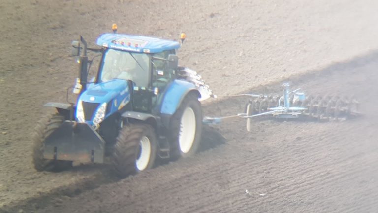 Ploughing | New Holland T7 030 | Lemken | Ploegen | Nooijen Milheeze