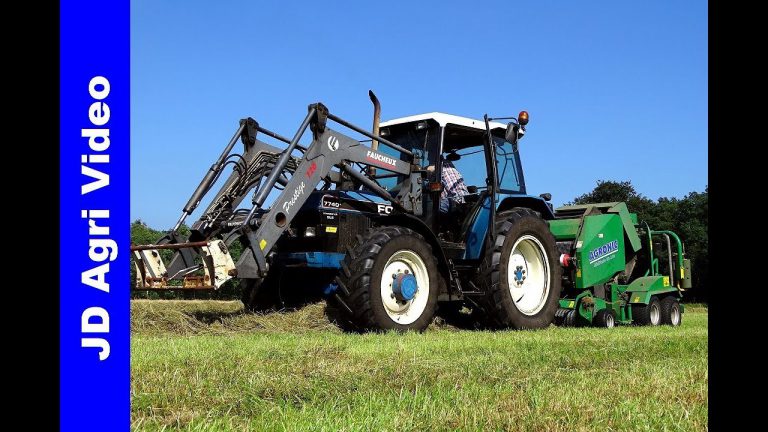 Ford 7740|Agronic MidiVario|Balen persen|Pressing bales|Groothuis|Hulshorst|2018
