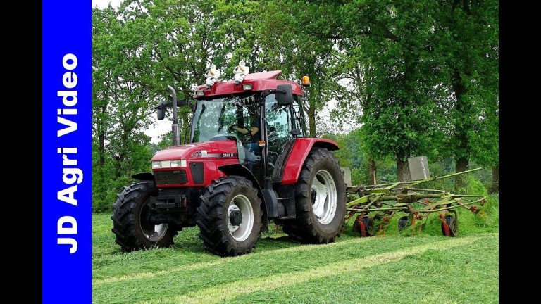 Case CX70|Gras schudden|Tedding grass|Gras wenden|Wekerom|2018
