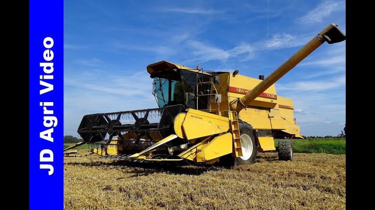 New Holland TX32|Graan dorsen|Grain harvest|Weizenernte|Biddinghuizen