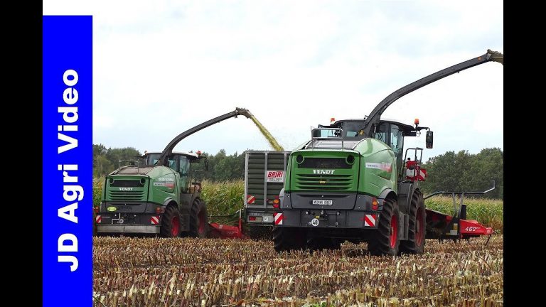 Mais  hakselen 2018 | 2X Fendt Kantana 65 | Hulshof | Demo | Orvelte | Maishäckseln