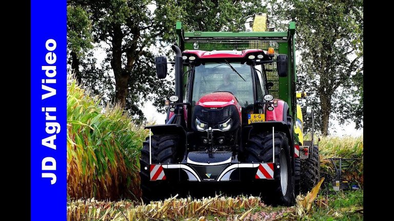 Mais hakselen 2018 | New Holland FR500+T8020+8870A | Prenger | Case magnum 225+Optum 270 | Maize