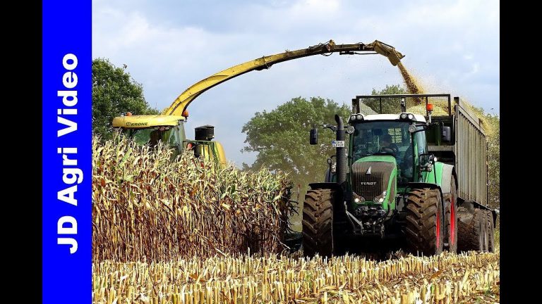 Mais hakselen 2018 | Krone BigX 700 | Transport XL | Lüpken (D) | Fendt 936+920 | Maishäckseln