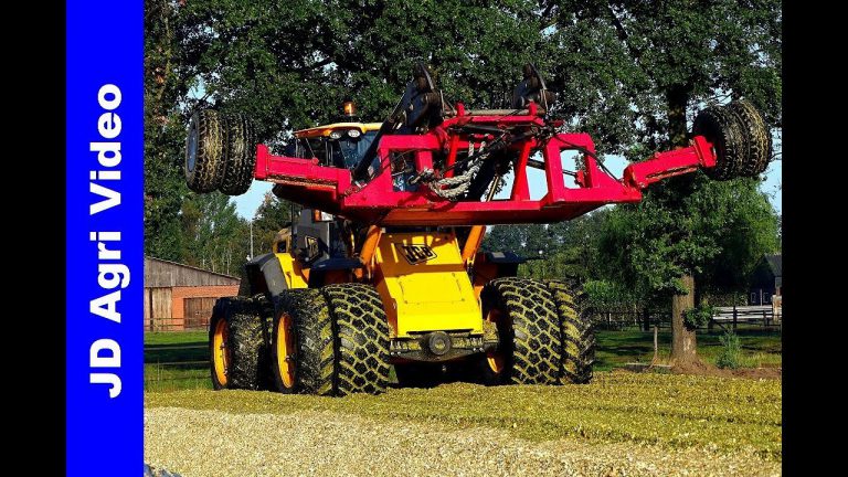 Mais hakselen + Kuilwerk 2018 | John Deere 7450 + JCB 426e HT | Scharenborg | Beltrum | Maize