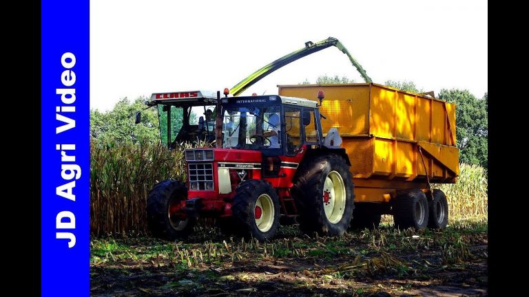 Mais hakselen 2018 | Claas Jaguar 695 SL | Same Leopard 90 | International 955 | Velkemeen | Maize