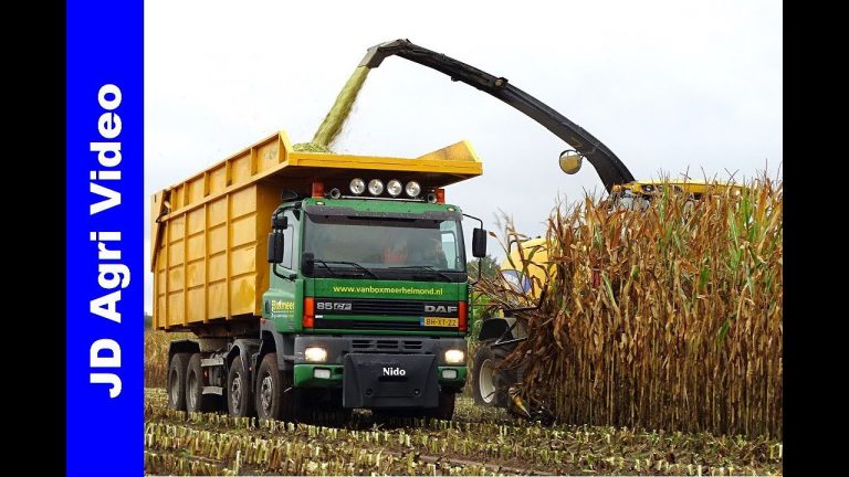 Mais hakselen 2018 | New Holland FR700 | DAF | Fendt | van Boxmeer | Helmond | Maishäckseln