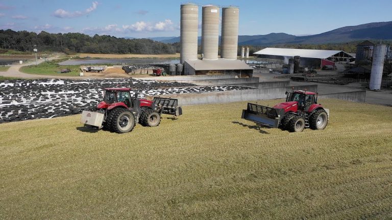 Paar hectares hakselen in USA – Stoney run farms