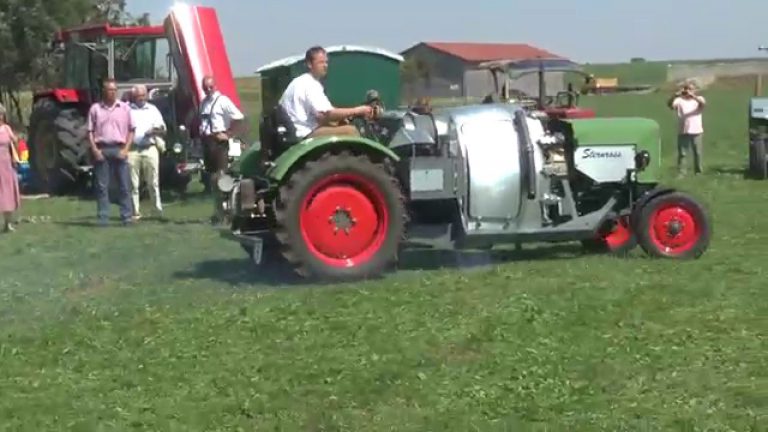 Sternross met ster motor Fendt Tractor 300 pk.
