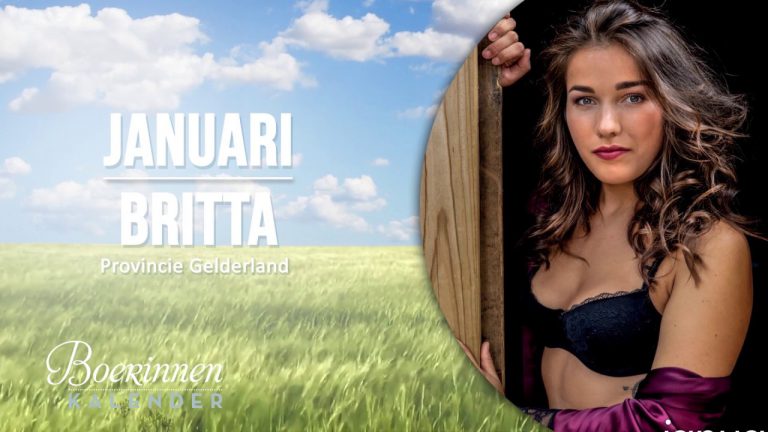JANUARI 2019, de maand van Britta | Slipjachten rijden en paarden trainen. De Boerinnen Kalender 2019  Claim Your Aim B.V.