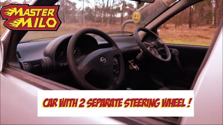 Mastermilo – een auto met 2 sturen!