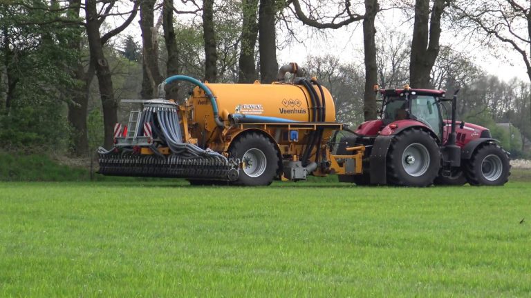 CASE IH PUMA 240 CVX MET VEENHUIS ZODEBEMESTER TANK