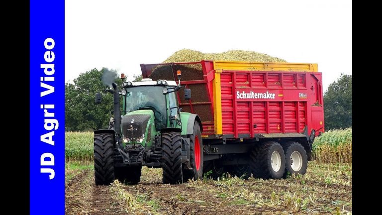 Maishakselen | Claas Jaguar 950 | Fendt 927+818 | Schepers Oosterhesselen | Maishäckseln