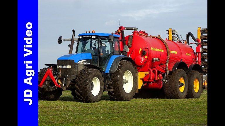 Mestseizoen 2019 | New Holland TM175 | van klompenburg | Slurry injection | Gülleeinarbeitung