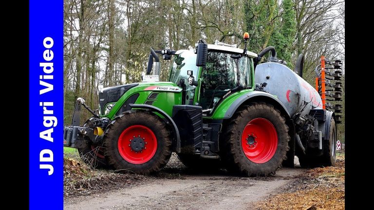 Mestseizoen 2019 | Fendt 714+Jako | Slurry injection | P v/d Hardenberg Elspeet | Gülleeinarbeitung