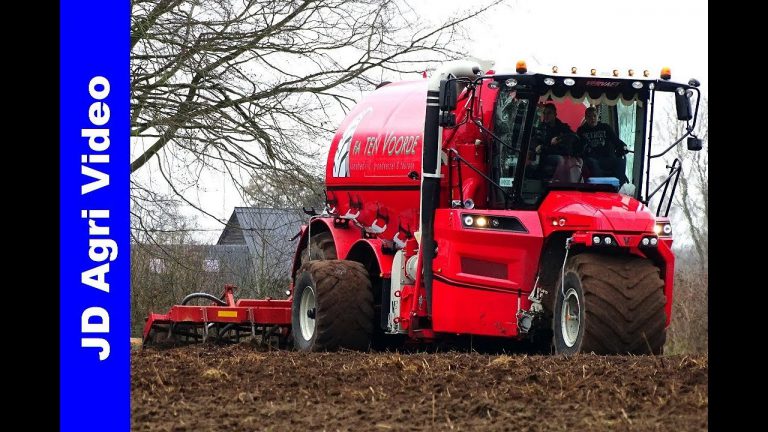Bouwland bemesten 2019 | Vervaet Hydro Trike | Fa ten Voorde  | Injection slurry | Gülleeinarbeitung