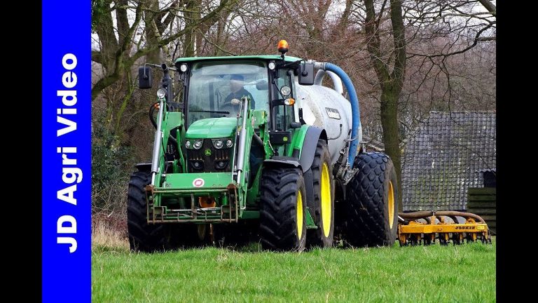 Mestseizoen 2019 | John Deere 6095MC | Jansen Elspeet | Slurry injection | | Gülleeinarbeitung