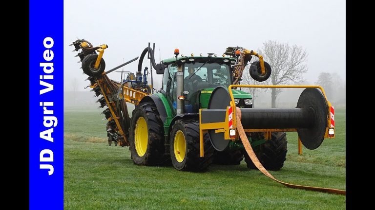Sleepslang bemesten 2019 | John Deere 6170R | Fa ten Voorde | Slurry injection | Gülleeinarbeitung