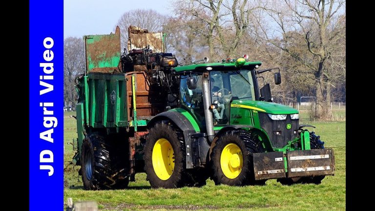 Mest strooien 2019 | John Deere 7260R | Tebbe | K Mulder Putten | Manure spreading | Mist streuen