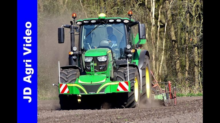 Tarwe zaaien | John Deere 6130R | Sowing | Säen | Versteeg Uddel | Bakker Piet Elspeet | 2019