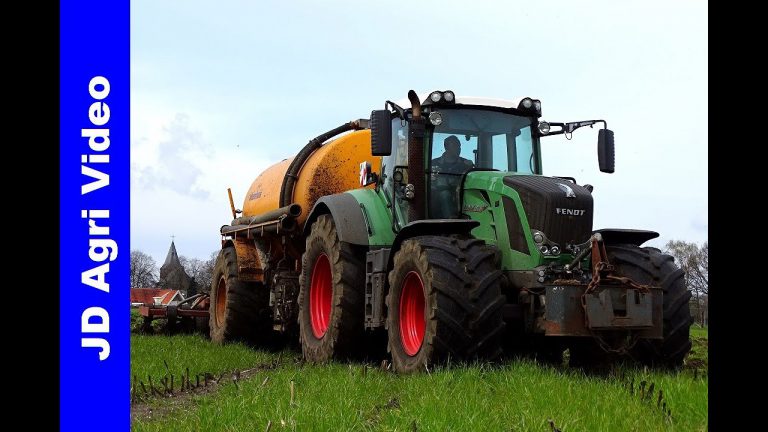 Bouwland bemesten 2019 | Fendt 828+Veenhuis | Rozendaal Putten | Injection slurry | Gülle