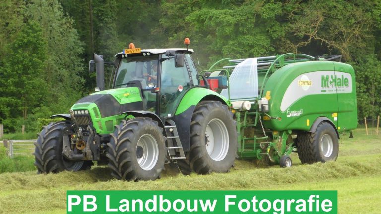 Gras oogst 2017 | Deutz-Fahr Agrotron TTV 630 | McHale Fusion 3 Plus | Schyns | PB Fotografie