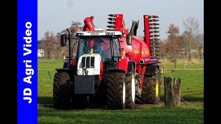 Mestseizoen 2019 | Steyr CVT 6185+Schuitemaker | van Gerestein BV | Slurry injection