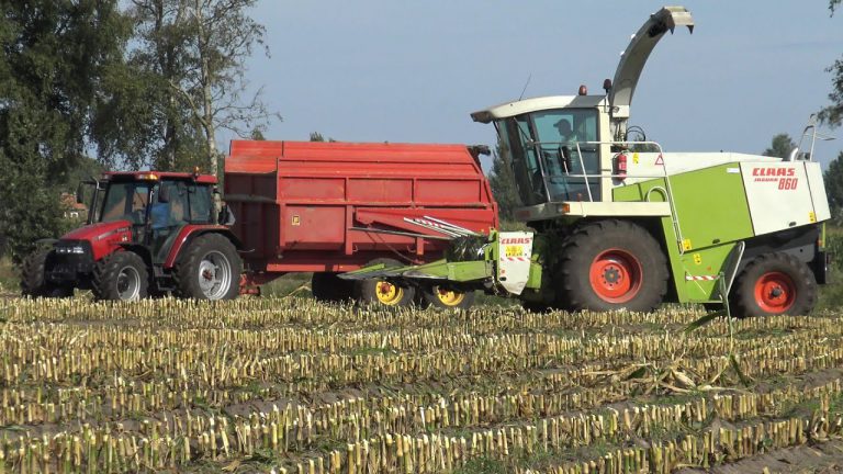 Mais hakselen bij de fam Duine met Claas Jaguar 860 (2016) nagd2010
