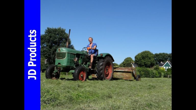 Deutz D3005/Gras schudden/Tedding grass/Gras wenden/Elp/NL  Johan Drost Agri Video